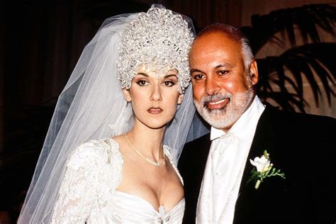 celine dion blue diamond ring|celine dion's wedding photos.